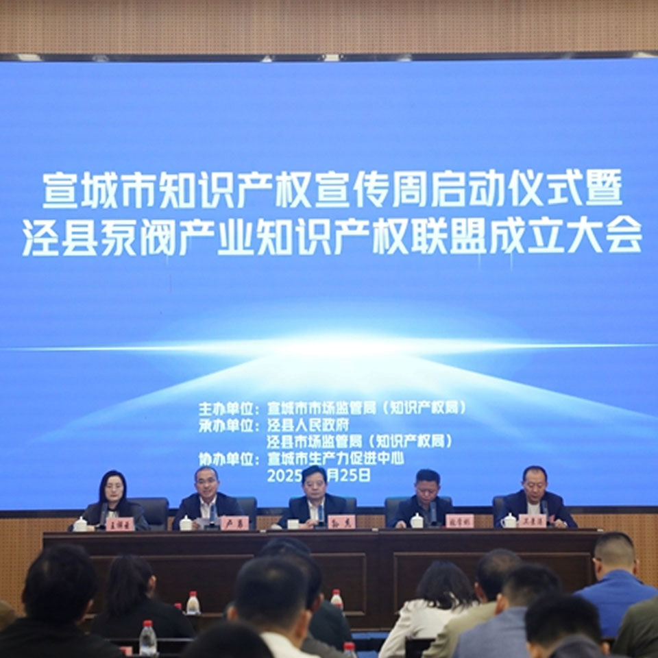Ghi chú của Anhui Shengshi Datang: Xuancheng thành lập Liên minh IP Bơm & Van và công bố Hướng dẫn lựa chọn sản phẩm
