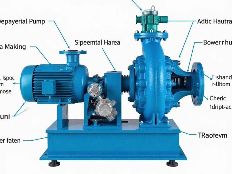 Nhà máy bơm hóa chất ở Trung Quốc